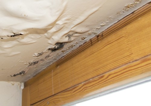 How long does it take for a roof leak to show?
